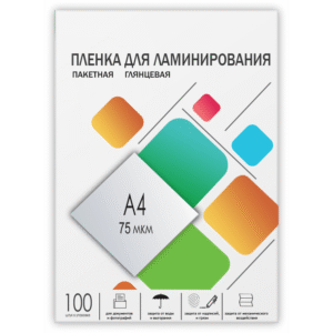 Плёнка для ламинирования Гелеос LPA4-75