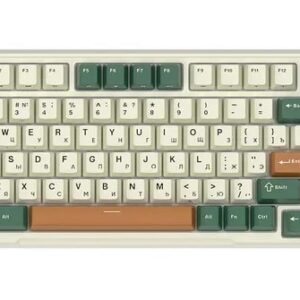 Механическая клавиатура Royal Kludge RK-H81, USB, Bluetooth, Радиоканал, Белый [6935280824128]