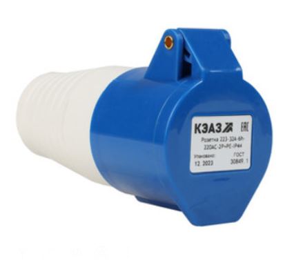 Розетка кабельная КЭАЗ 222745