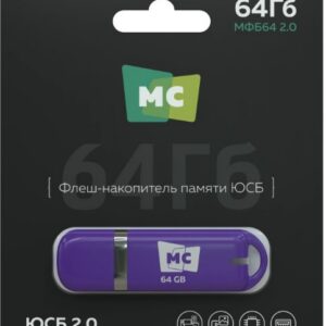 Накопитель USB 2.0 64GB More Choice МФБ64