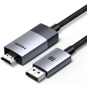 Кабель DisplayPort (M) - HDMI (M), 2м, UGREEN DP115