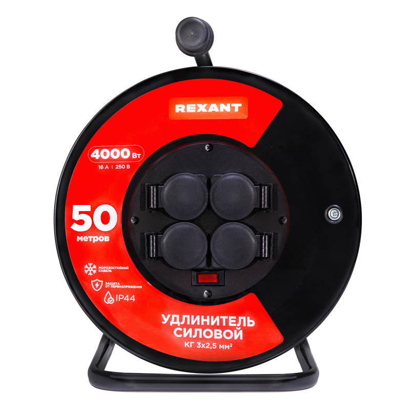Удлинитель на катушке Rexant 13-5016