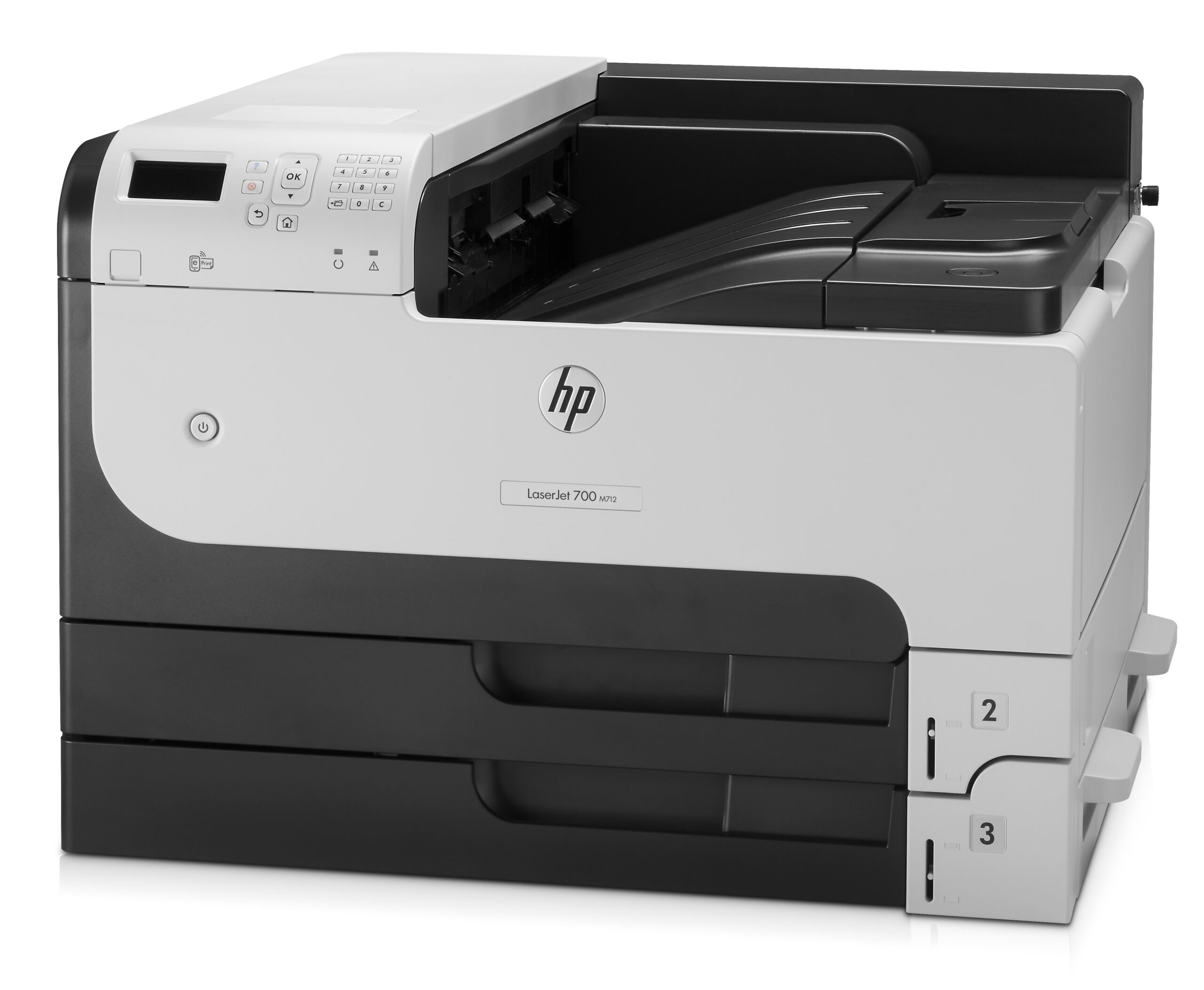 Лазерный принтер HP LaserJet Enterprise 700 M712dn Монохромная, A3, USB