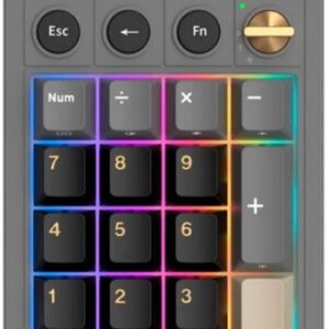 Механическая клавиатура Royal Kludge RK M20, USB, Bluetooth, Радиоканал, Серый [6935280829482]