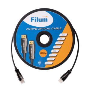 Активный оптический кабель HDMI Filum FL-AOC-HDMI2.0-30M