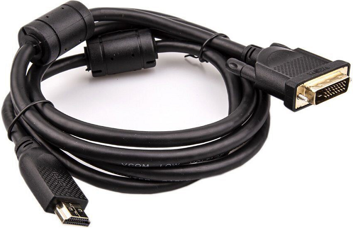 Кабель интерфейсный HDMI-DVI VCOM CG484GD-1.8M