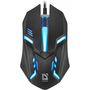 Лазерная мышь Defender Сyber MB-560L black USB, [52560]
