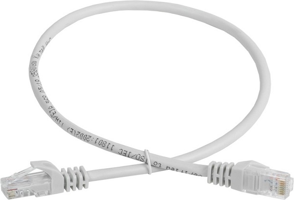 Кабель патч-корд U/UTP 5e кат. 3м GENERICA PC01-C5EU-3M-G