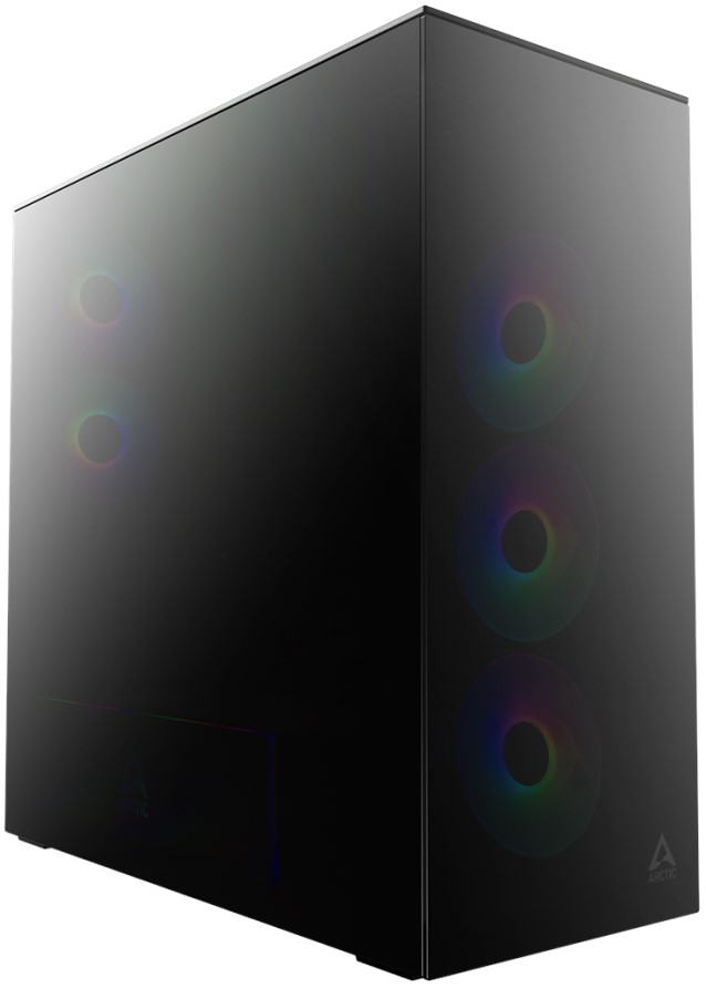 Корпус eATX ARCTIC Xtender VG (Mirror Black)
