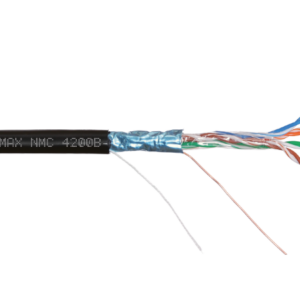 Кабель витая пара F/UTP 5e кат. 4 пары NikoMax NMC 4200B-BK