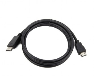 Кабель интерфейсный DisplayPort-HDMI Cablexpert 20M/19M