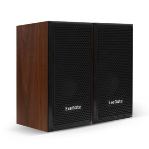 Компьютерная акустика 2.0 Exegate Tango 312, Коричневый, [EX287058RUS]