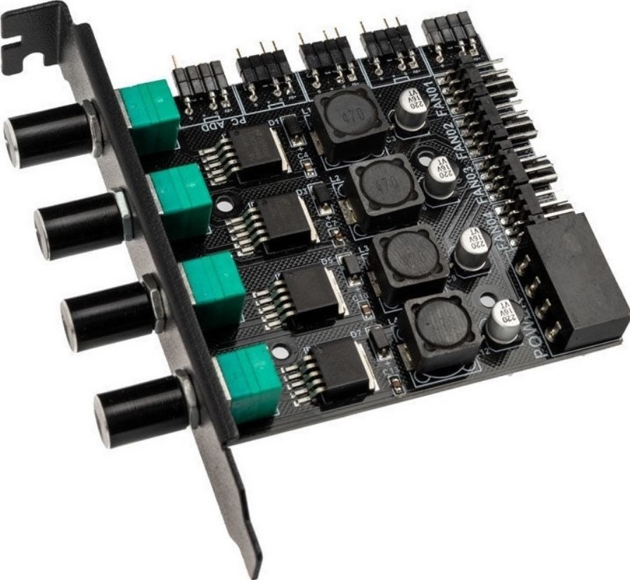 Панель управления вентиляторами Lamptron LAMP-CP436DB