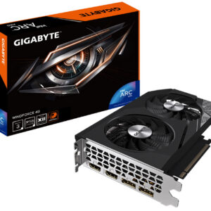 Видеокарта GIGABYTE Intel Arc A310, 4 ГБ GDDR6, [GV-IA310WF2-4GD]