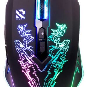 Оптическая светодиодная мышь SmartBuy RUSH X27, Черный, [SBM-727AG-K]