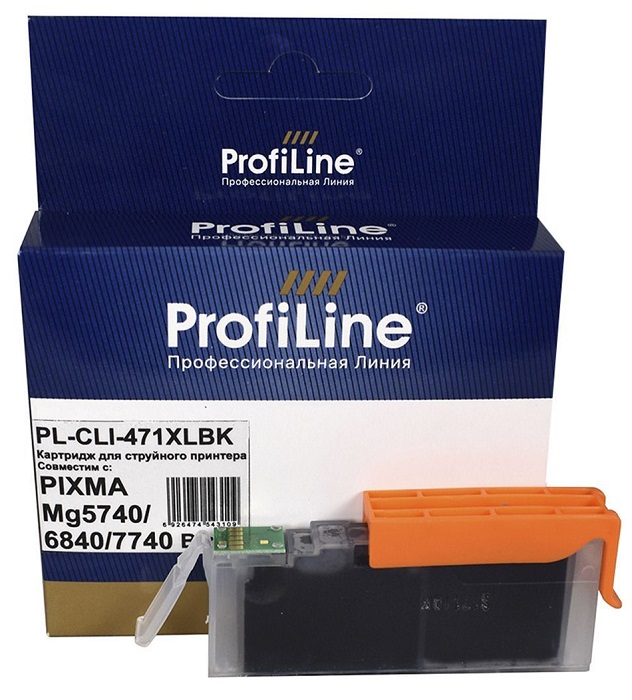 Тонер-картридж ProfiLine PL_CLI-471 XLBK_BK Черный