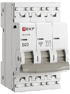 Автоматический выключатель EKF M636320D