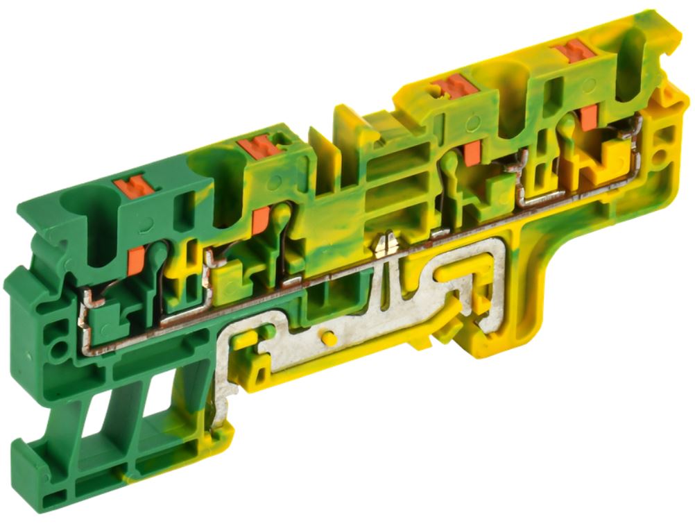 Клемма пружинная IEK YCT22-03-4-K52-004