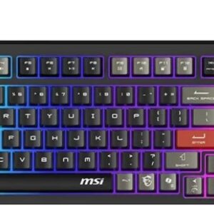 Мембранная клавиатура MSI GK110, USB, Черный [S11-04RU258-HH9]