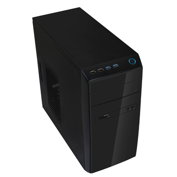 Корпус mATX Powerman ES726BK USB3.0 450W