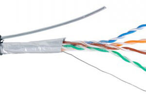 Кабель витая пара F/UTP 5e кат. 4 пары Netlan EC-UF004-5E-PE-SW-BK