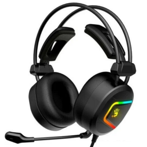Проводная стереогарнитура A4Tech Bloody MC750, Проводной, Охватывающие, Черный, [MC750 BLACK]