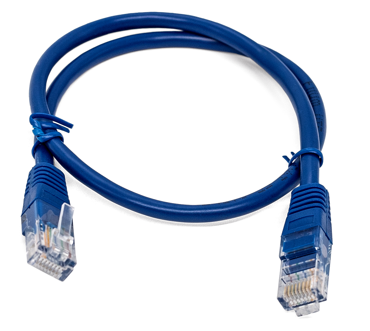 Кабель патч-корд U/UTP 5e кат. 0.5м Filum FL-U5-0.5M-BL