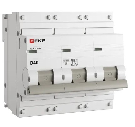 Автоматический выключатель EKF mcb47100m-3-40D-pro