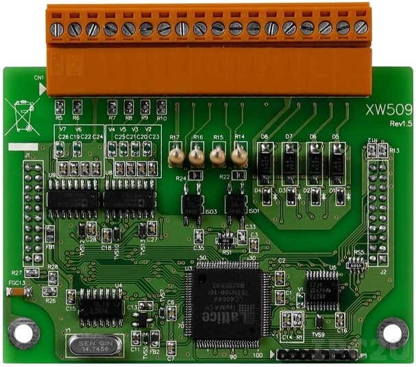 Плата расширения ICP DAS XW509 CR