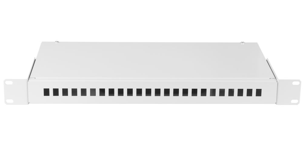 Кросс оптический стоечный NikoMax NMF-RP24SC-WS-ES-1U-BK