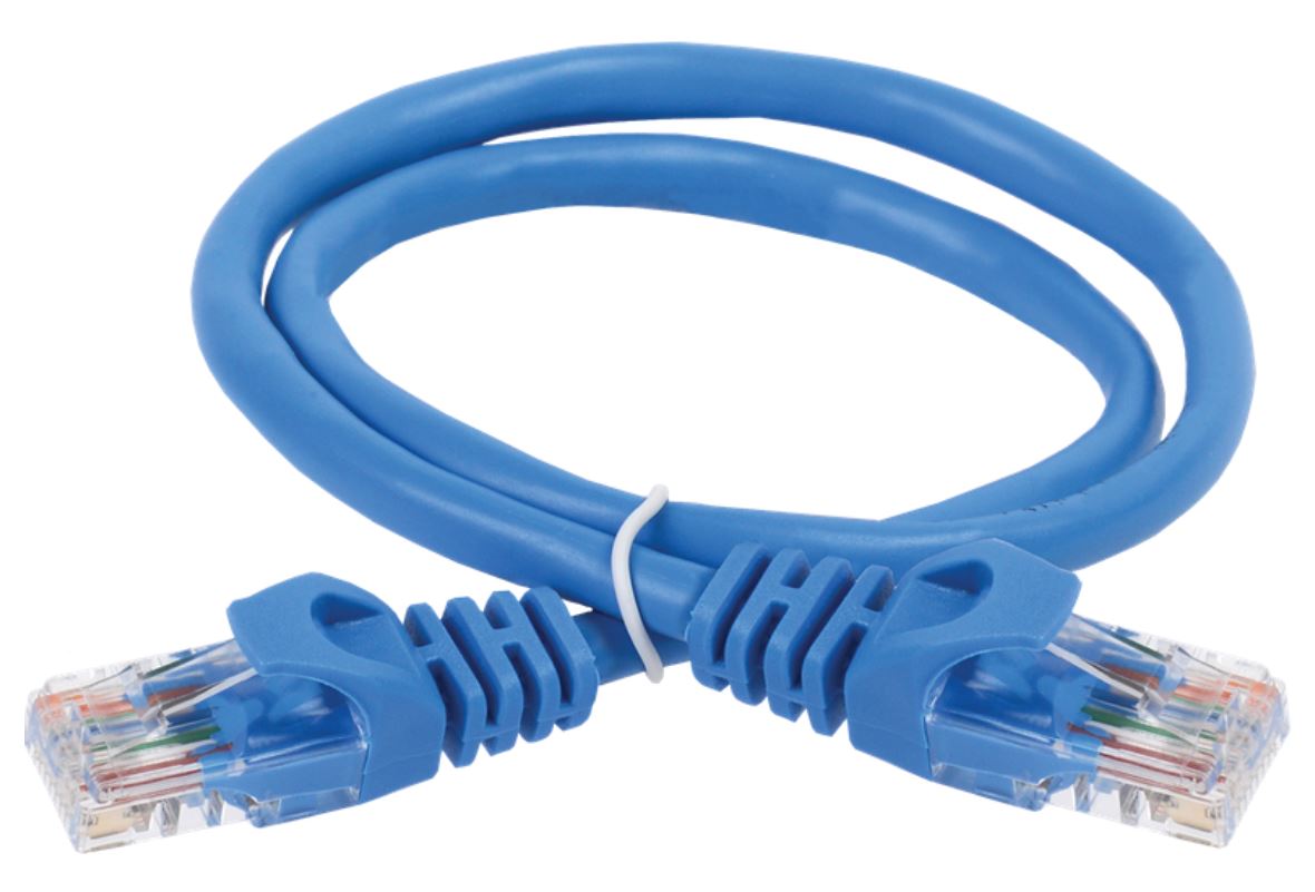 Кабель патч-корд U/UTP 5e кат. 10м GENERICA PC03-C5EU-10M-G