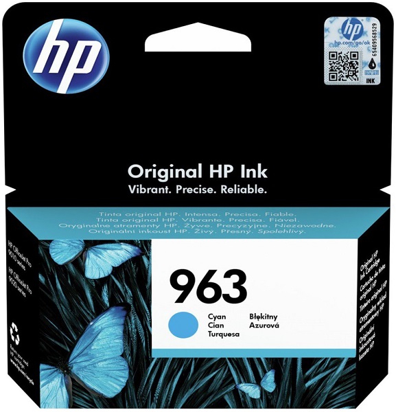 Тонер-картридж HP 963 Голубой