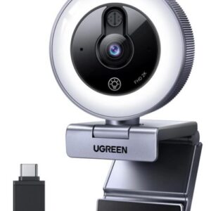 Веб-камера UGreen CM910, Серый, [65857_]