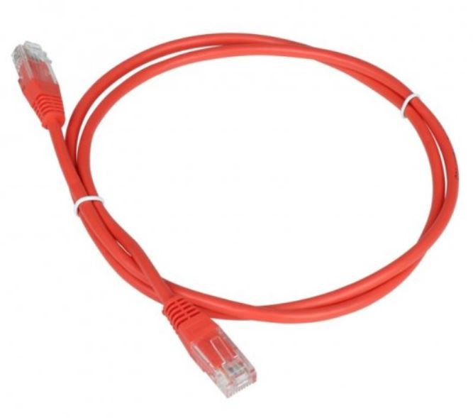 Кабель патч-корд U/UTP 5e кат. 7м Lanmaster LAN-45-45-7.0-OR