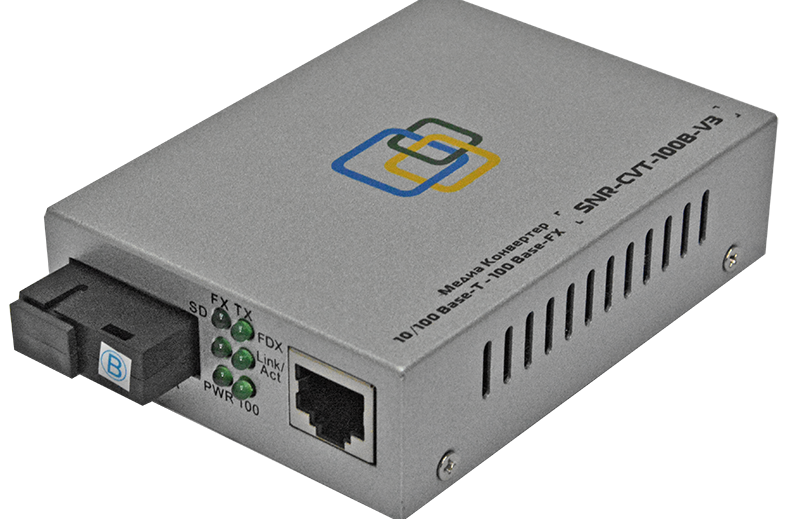 Медиа-конвертер SNR SNR-CVT-100A-V3