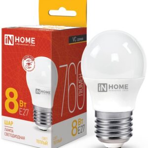 Лампа светодиодная IN HOME 4690612020563