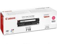 Тонер-картридж Canon 718M Пурпурный
