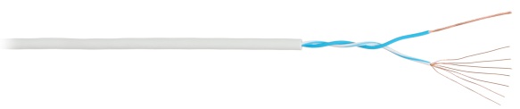 Кабель витая пара U/UTP 3 кат. 1 пара NikoMax NMC 1120C-GY