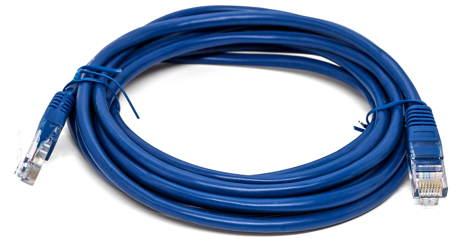 Кабель патч-корд U/UTP 5e кат. 5м Filum FL-U5-5M-BL