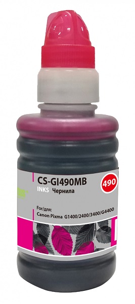 Тонер-картридж Cactus CS-GI490MB Пурпурный