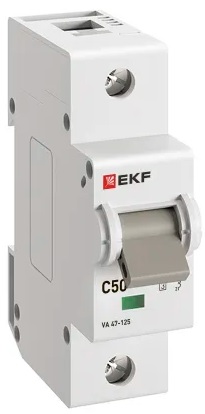 Автоматический выключатель EKF mcb47125-1-50C