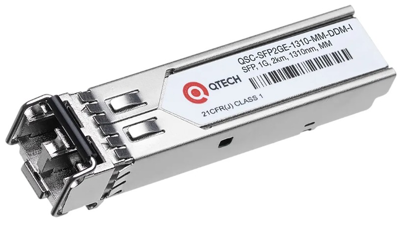 Модуль SFP QTECH QSC-SFP2GE-1310-MM-DDM-I