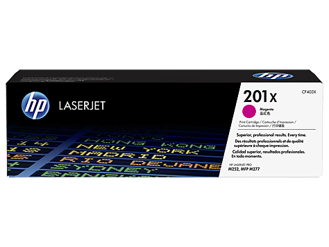 Тонер-картридж HP 201X Пурпурный
