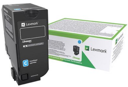 Тонер-картридж Lexmark 84C5HCE Голубой