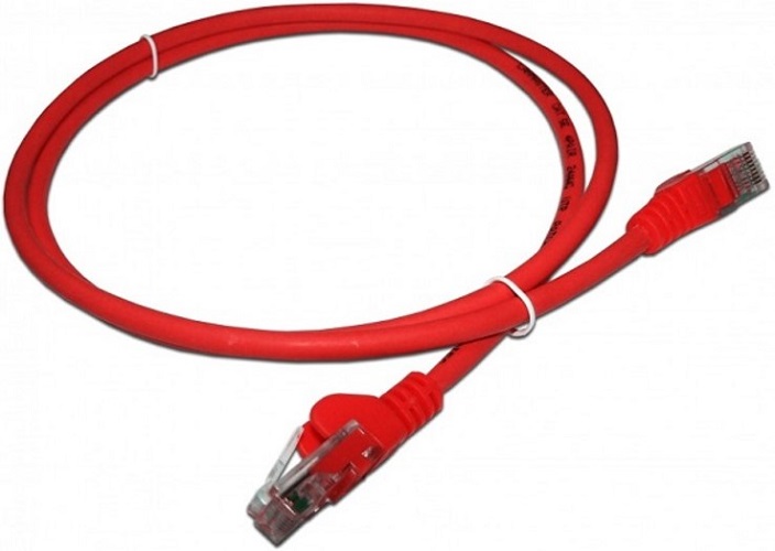 Кабель патч-корд U/UTP 5e кат. 3м Lanmaster LAN-PC45/U5E-3.0-RD