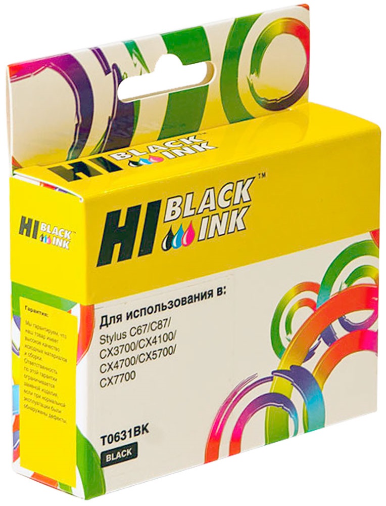 Тонер-картридж Hi-Black HB-T0631 Черный