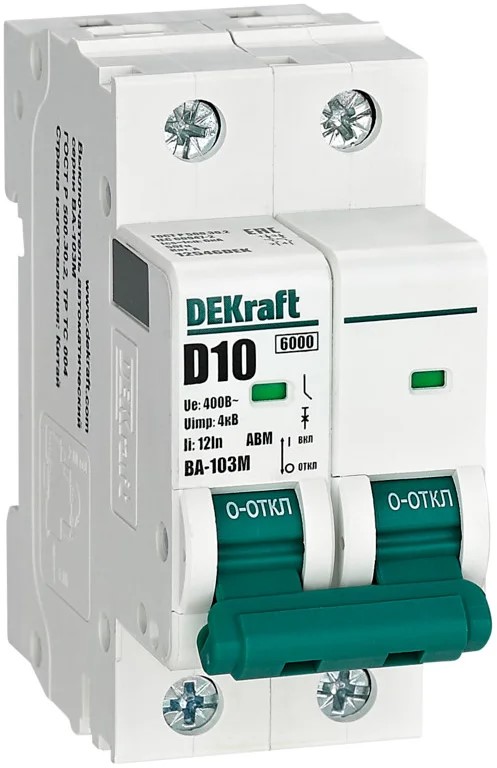 Автоматический выключатель DEKraft 13369DEK
