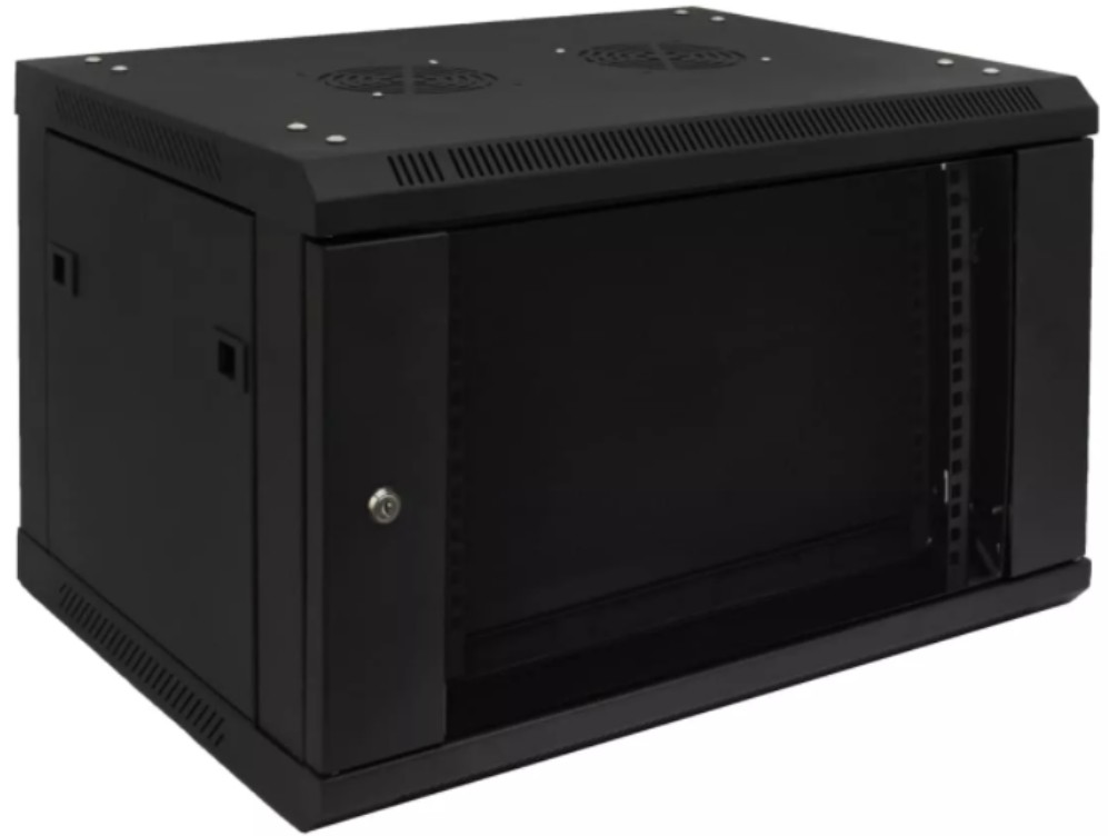 Шкаф настенный 19", 9U SNR SNR-TWC-9-SF-R-B