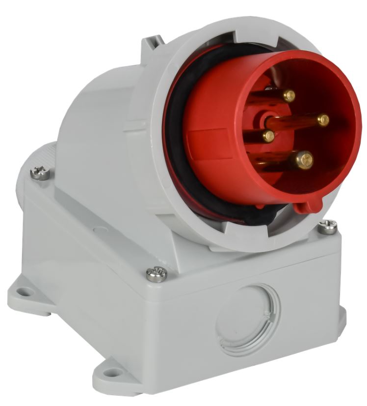 Вилка стационарная IEK PSR52-016-4-0-67