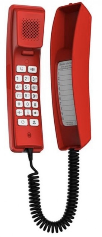 Телефон VoiceIP Fanvil H2U red